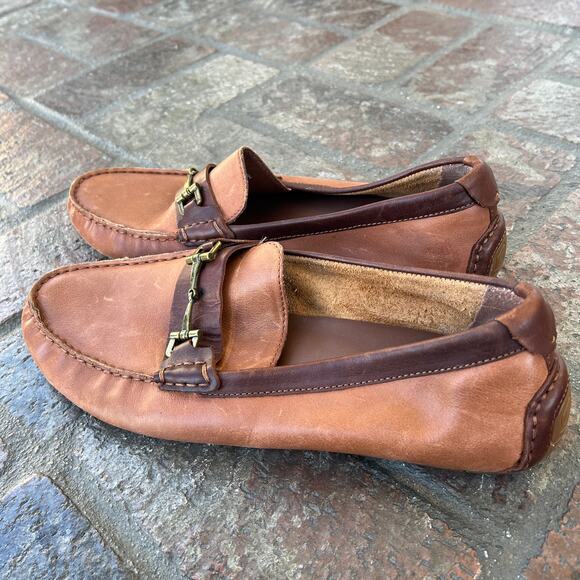 Cole Haan Somerset Link Bit Loafer Woodbury Men's Size 11M Brown - Picture 2 of 6